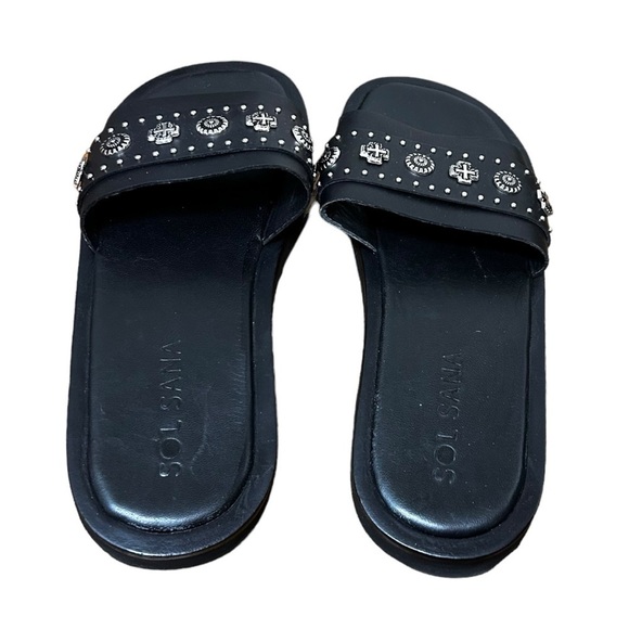 Sol Sana Cleo Slide Sandals - Picture 6 of 8